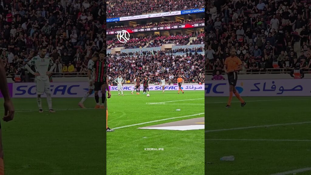 هدف أدم النفاتي في شباك فريق الجيش الملكي