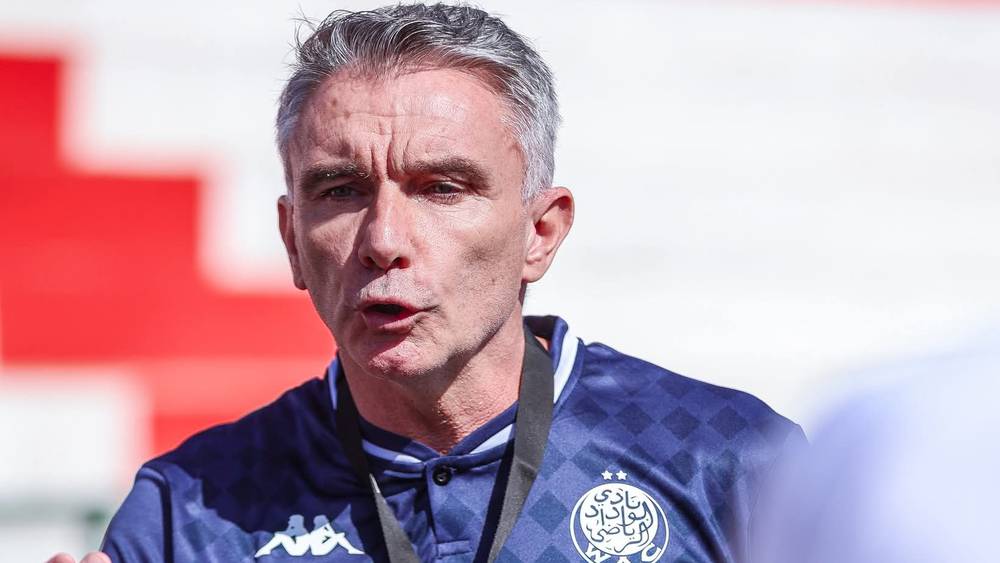 كارتيرون يصر على التتويج بالدوري رغم تعثر الوداد