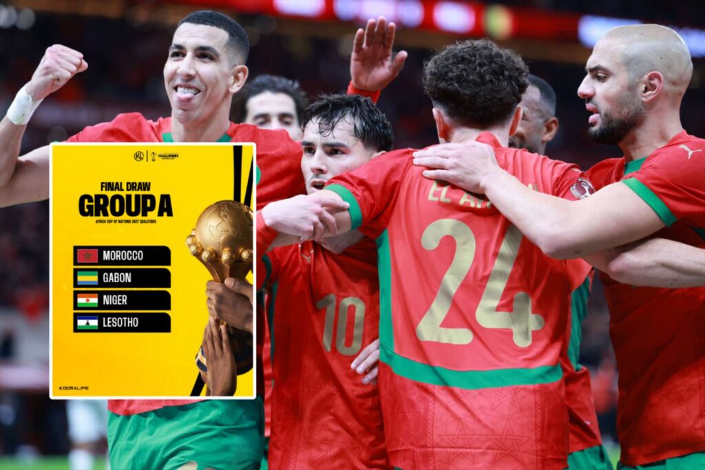 المنتخب المغربي في المجموعة الأولى لتصفيات كأس أمم إفريقيا 2027
