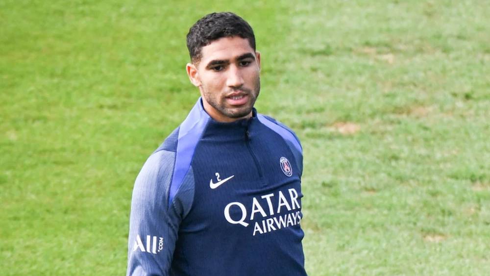 عودة حكيمي لتدريبات باريس سان جيرمان