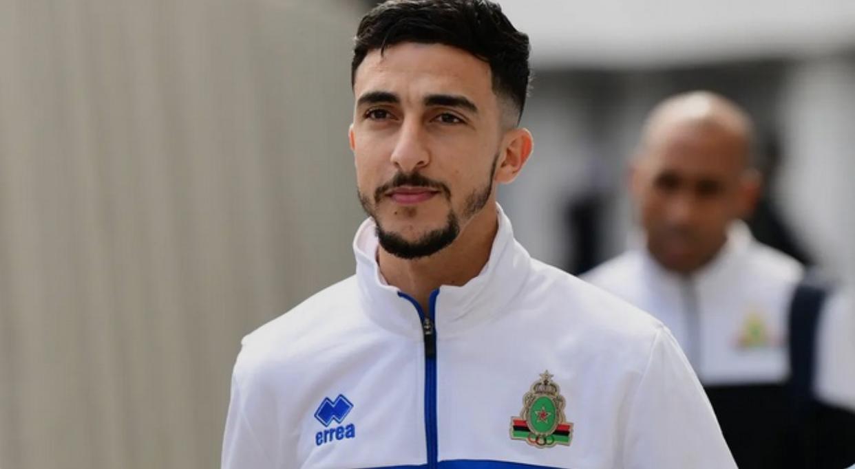 الجيش الملكي صن داونز: لاعب الجيش الملكي عبد الفتاح حدراف يستعد للمباراة النهائية