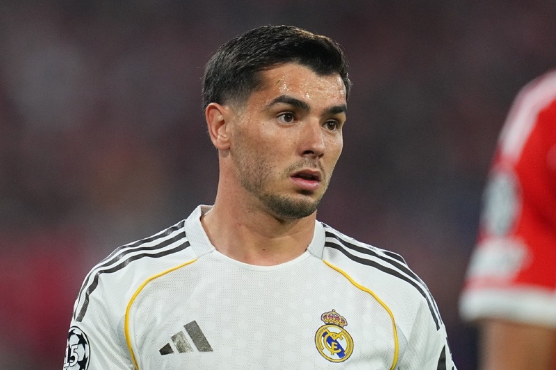 إبراهيم دياز لاعب ريال مدريد في مباراة, إبراهيم دياز