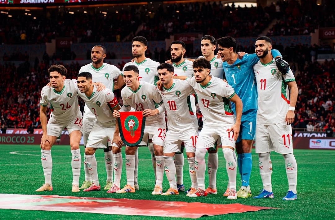 مباريات المنتخب المغربي الودية: صورة لأسود الأطلس في تدريبات سابقة