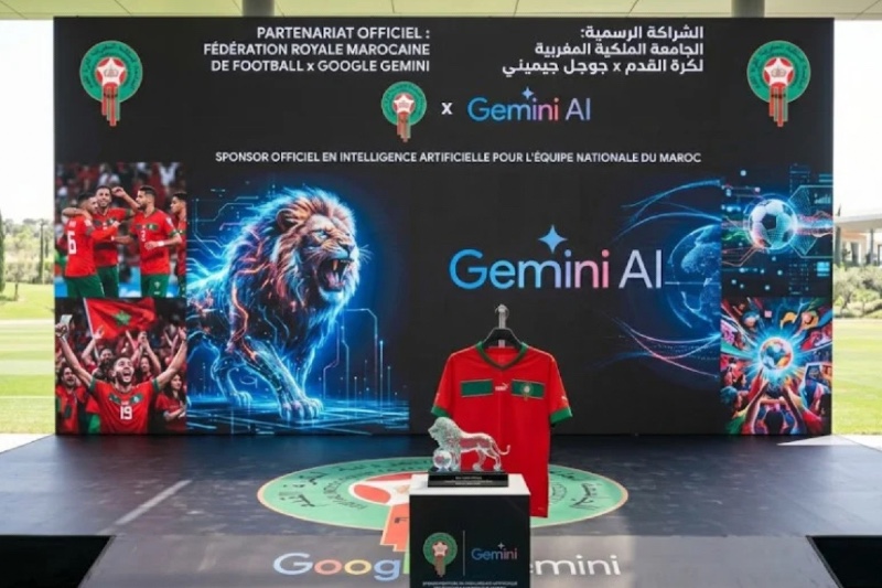 الجامعة الملكية المغربية لكرة القدم تبرم شراكة استراتيجية مع “غوغل جيمناي”