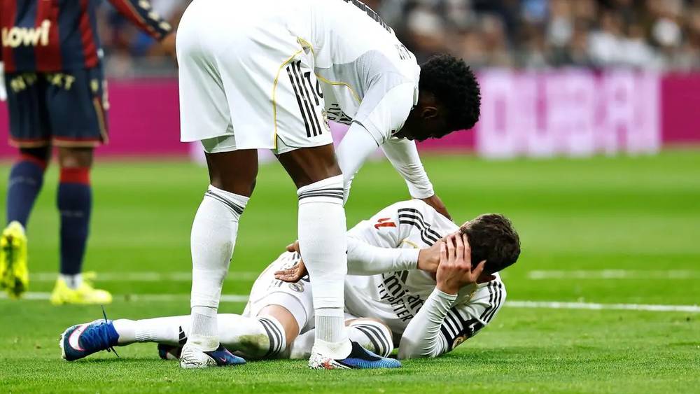 شجار فالفيردي وتشواميني في تدريبات ريال مدريد