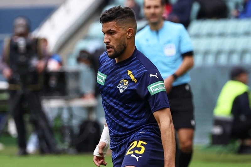يحيى عطية الله أولمبيك آسفي: اللاعب يحيى عطية الله بقميص المنتخب المغربي.