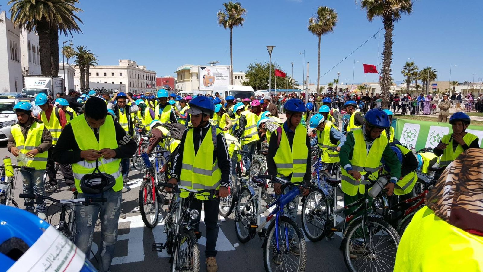 IMG 20260531 WA0003 الجامعة الملكية المغربية للدراجات تخلد اليوم العالمي للدراجة الهوائية