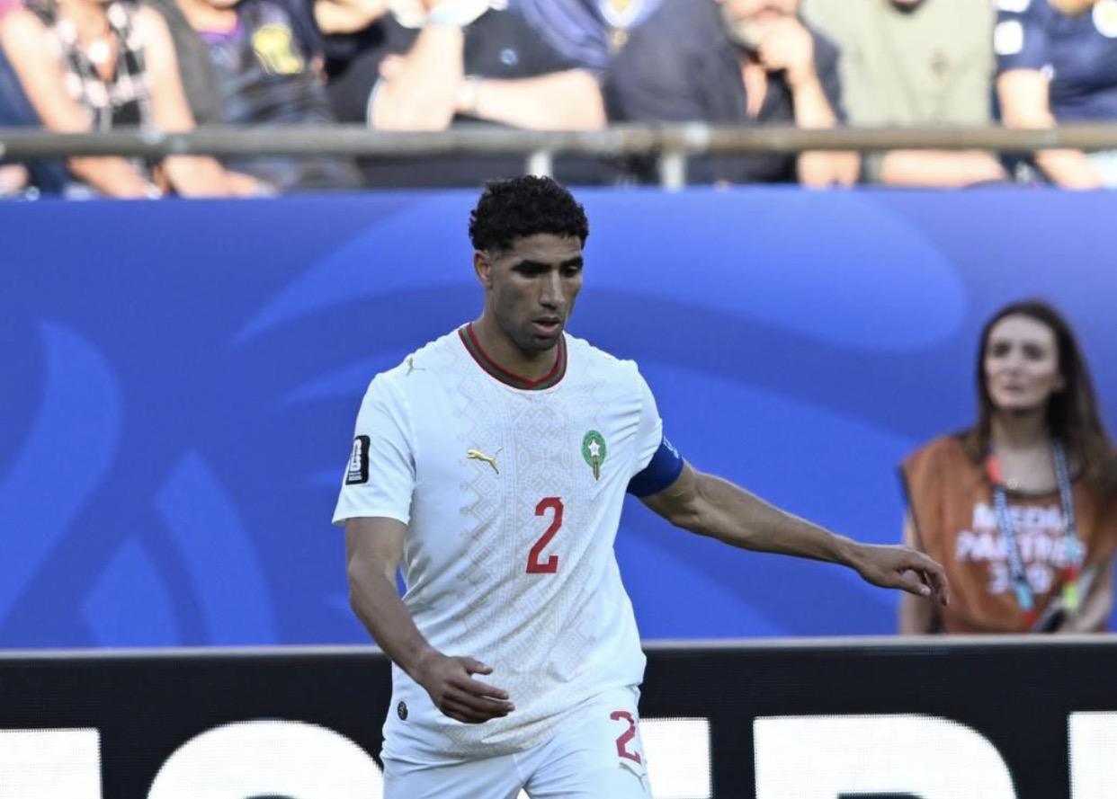 حكيمي صاحب الرقم القياسي لأكثر لاعب إفريقي مشاركة في المونديال 1 اشرف حكيمي اكثر لاعب افريقي مشاركة في تاريخ المونديال