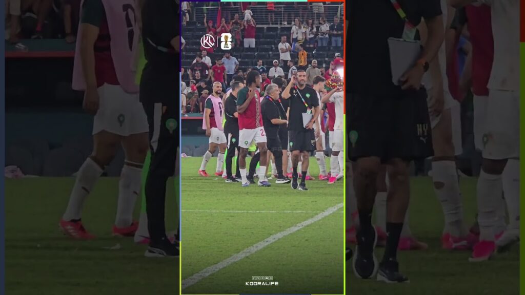 بهذه الطريقة التقط لاعبي المنتخب المغربي صورة الفوز على هولندا📸📸🤣