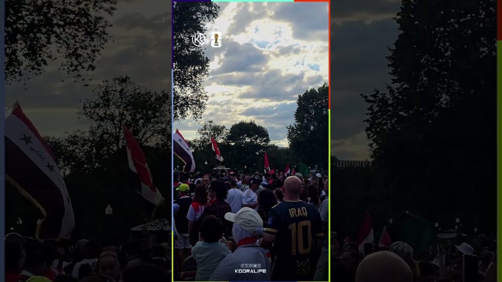 الجماهير العراقية تخلق الحدث في بوستن قبل مواجهة النرويج 🇮🇶