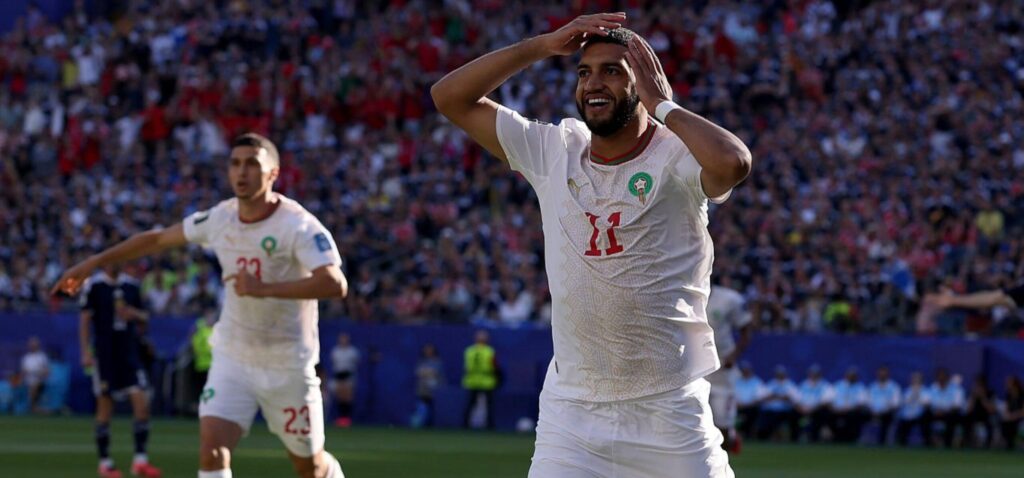 هدف صيباري يمنح المغرب صدارة المجموعة الثالثة في كأس العالم 2026