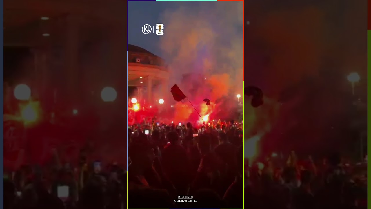 maxresdefault 38 الجماهير المغربية تخلق الحدث في بوسطن ليلة مواجهة فرنسا برسم ربع نهائي كأس العالم 🔥🔥🔥