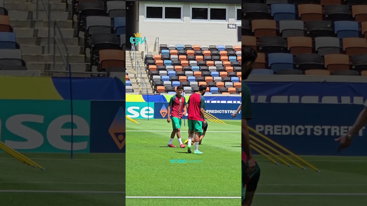 maxresdefault 4 فوزي لقجع وسط اللاعبين يتحدى لاعبي المنتخب الكغربي في تسديد الكرة للمرمى كما فعل🔥🔥😅