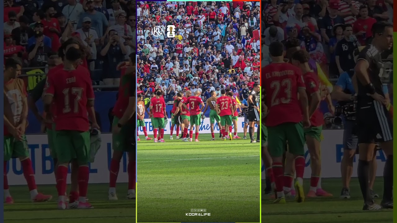 maxresdefault 44 حسرة كبيرة للاعبي المنتخب المغربي بعد الخروج من ربع نهائي كأس العالم ضد فرنسا 😔😔