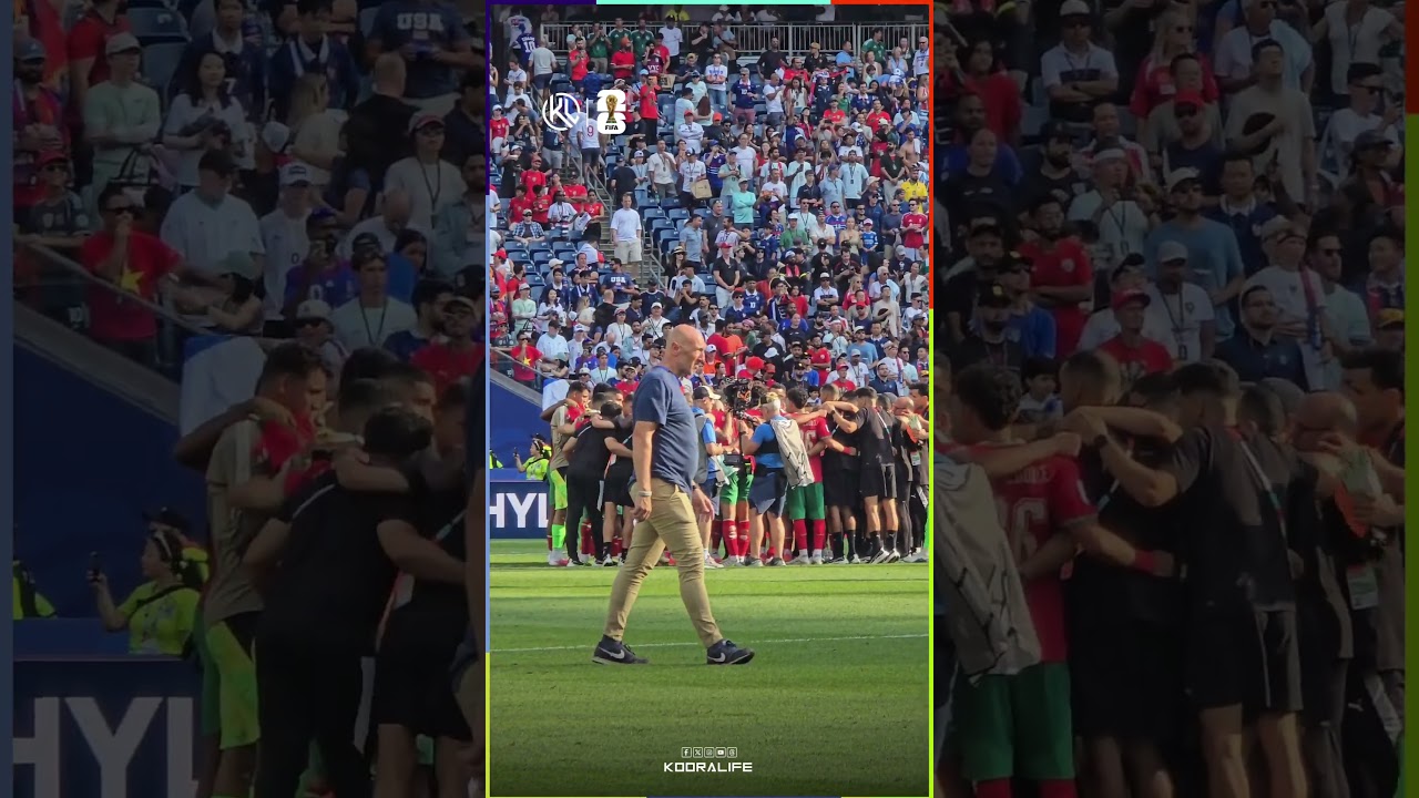 maxresdefault 45 وهبي يجتمع بلاعبي المنتخب الوطني المغربي بعد نهاية المباراة قبل أن يغادر أرضية الملعب🔥🔥