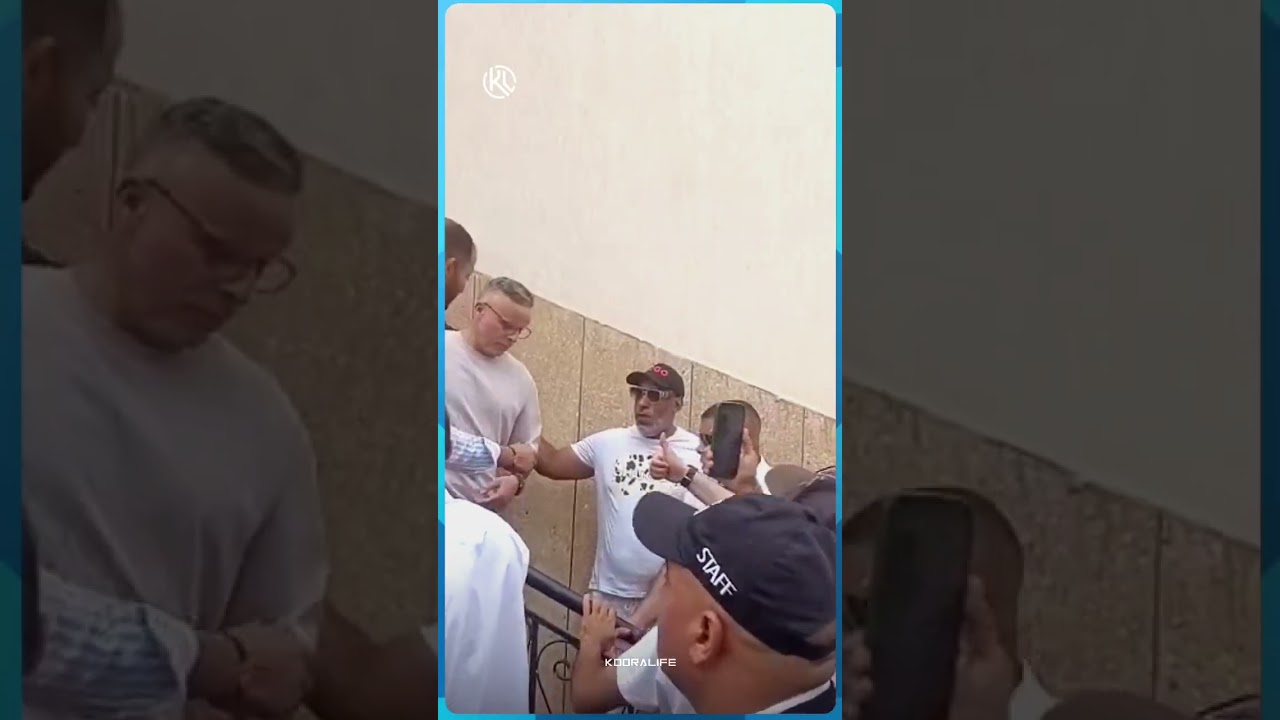 maxresdefault 12 وهبي يودع الراحل الحاج يوعري بحضور جنازته🙏🙏
