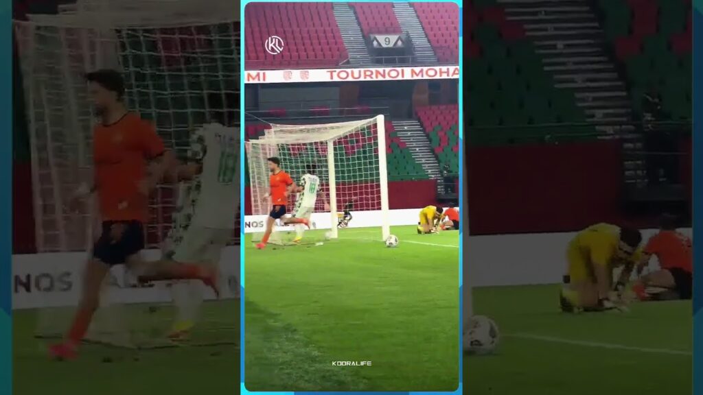 هدف أول للرجاء الرياضي في شباك نهضة بركان🔥🔥🔥