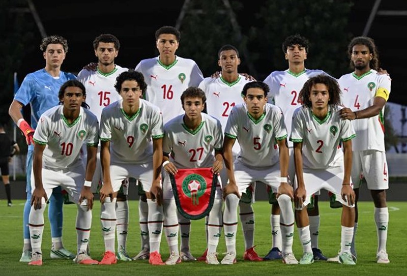 المنتخب المغربي لأقل من 17 سنة يدك شباك الغابون بسداسية